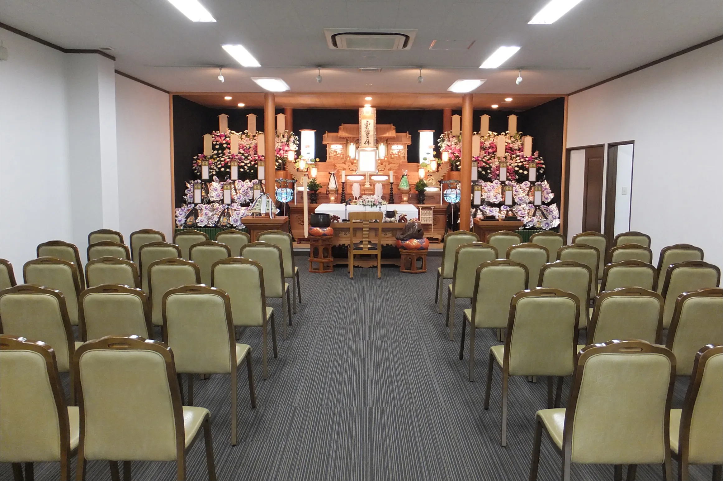 千代会館の葬儀式場